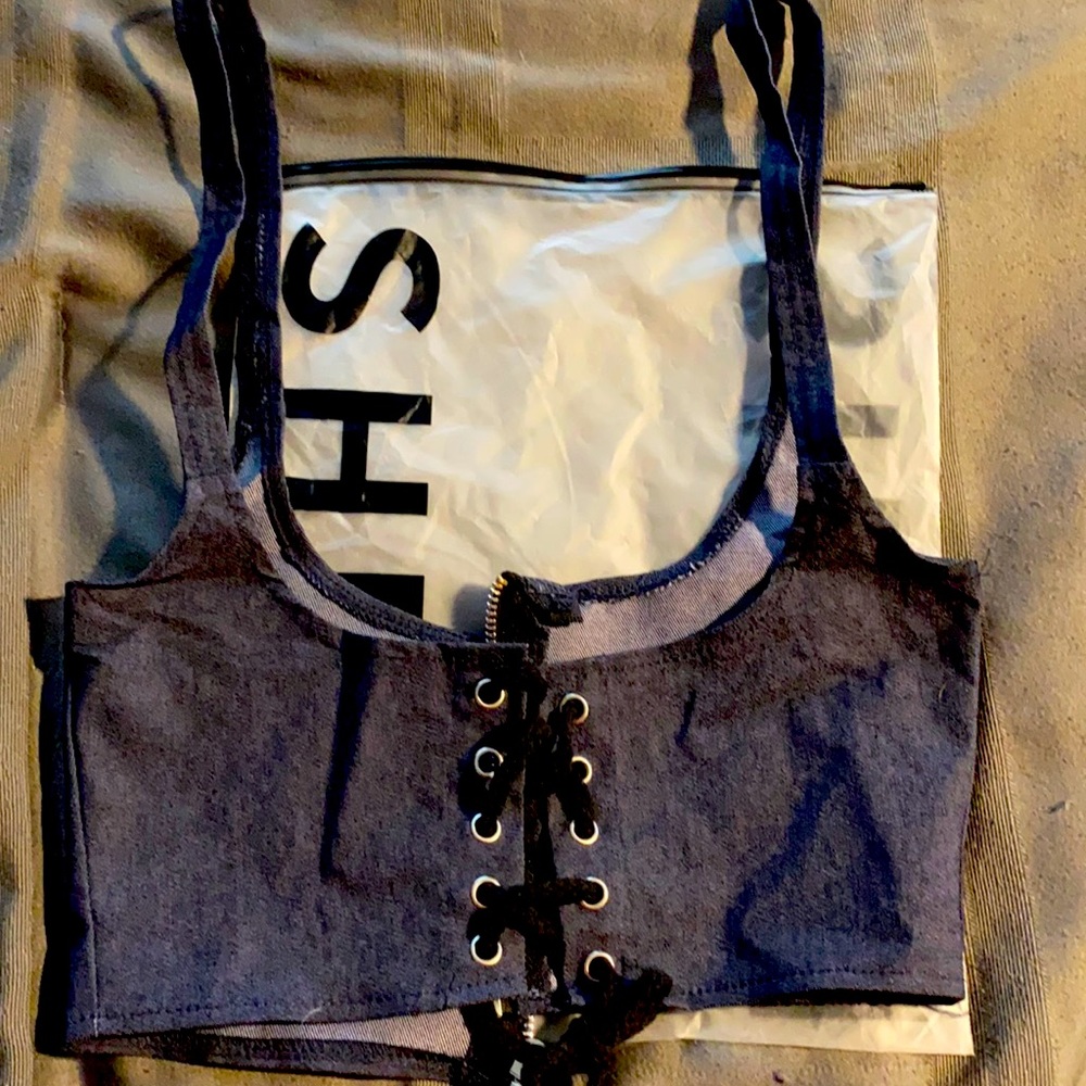 Shein Crop Top/ Bando
